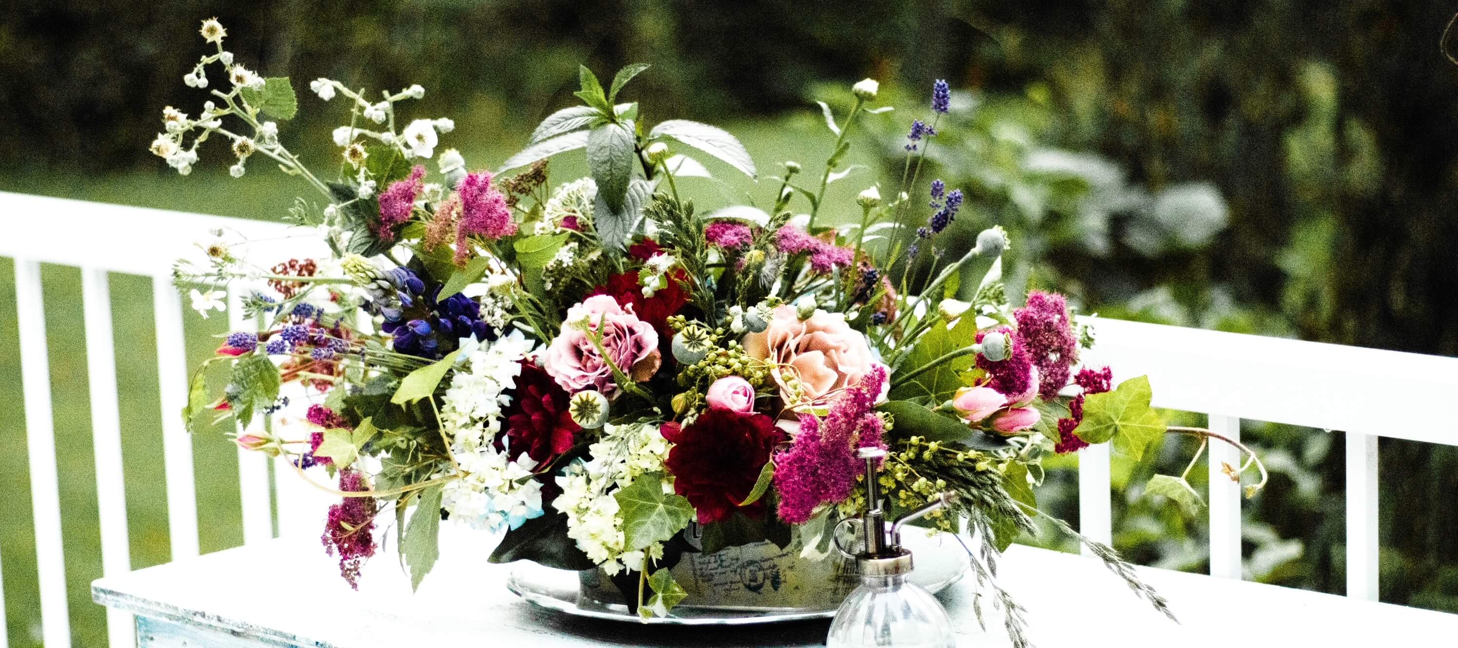 Flowers on Table